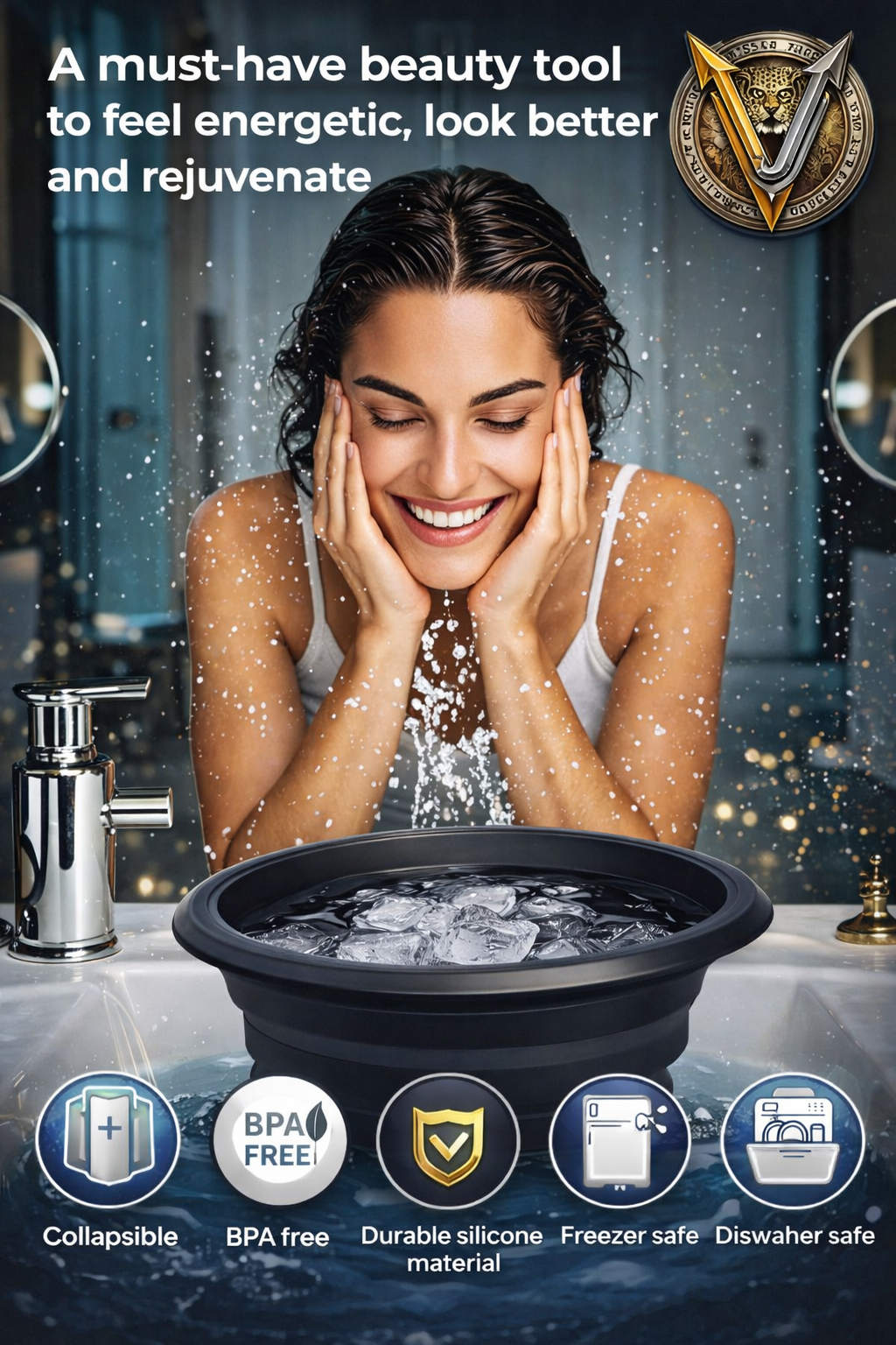Refreshing splash for an energetic look